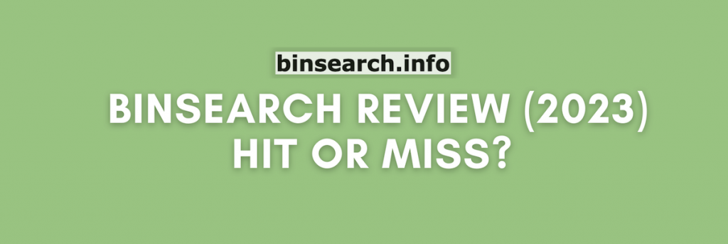 Binsearch Review