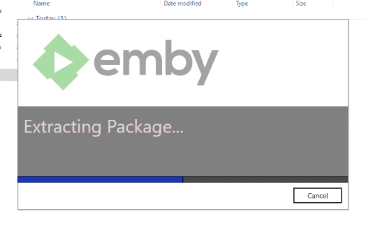 Windows Emby 
