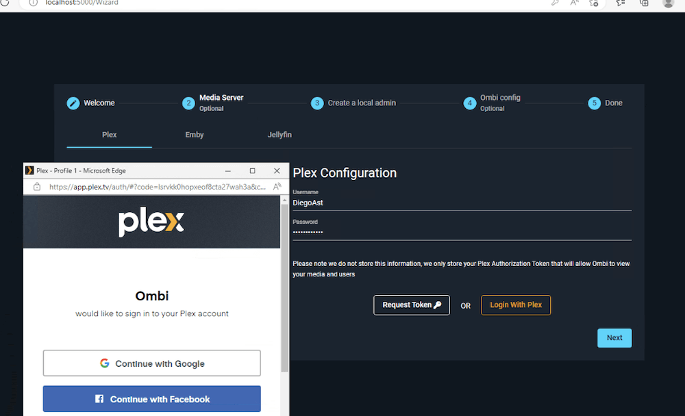 Plex integration