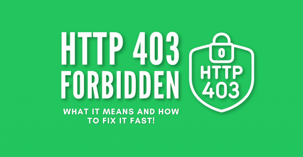 HTTP 403 Forbidden