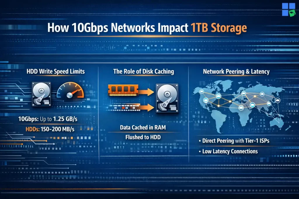 How 10Gbps Networks Impact 1TB Storage