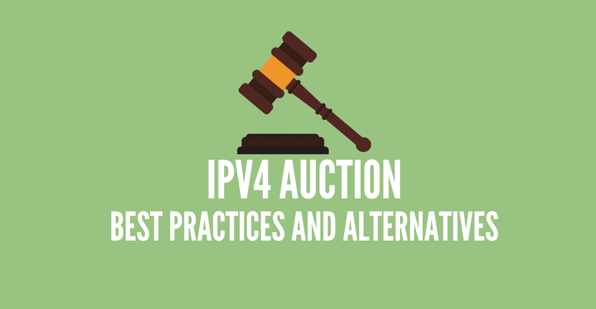 IPv4 Auction