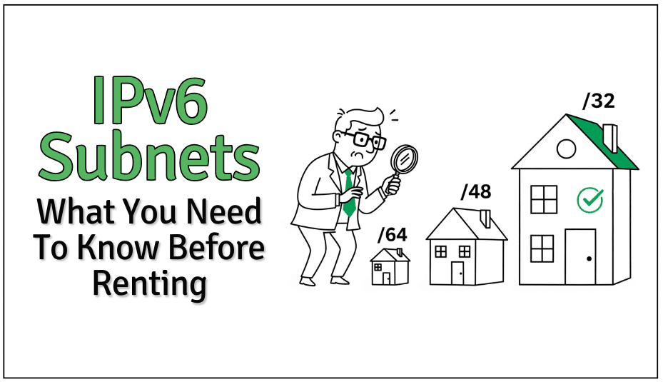 knowing ipv6 subnet before renting