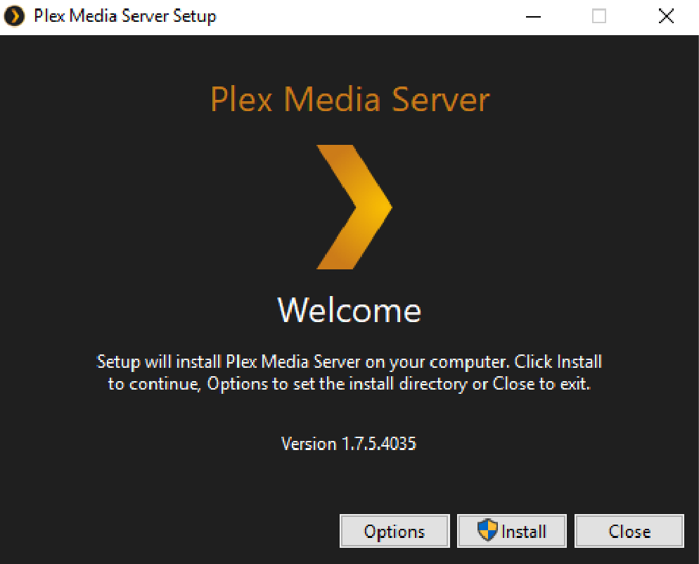 remote plex media server build