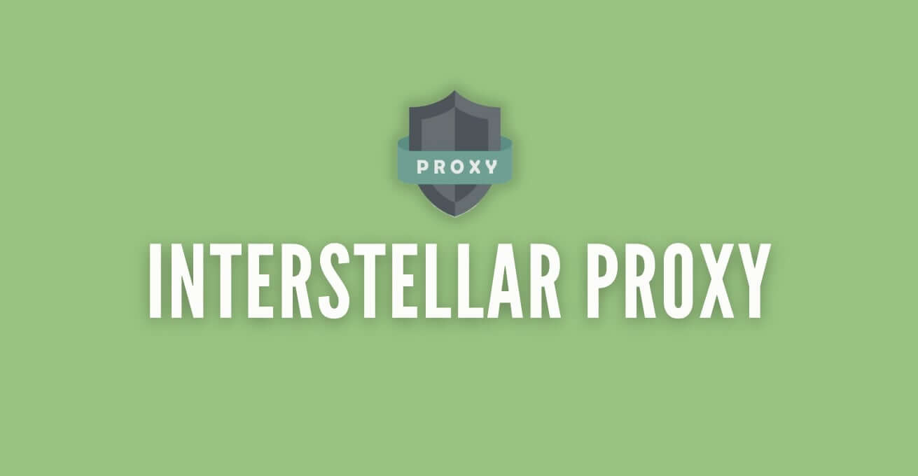Interstellar Proxy WebUI