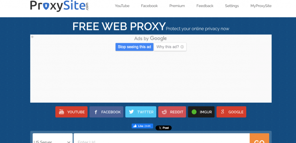 Proxy web gratuito - Alternativas a Proxyium