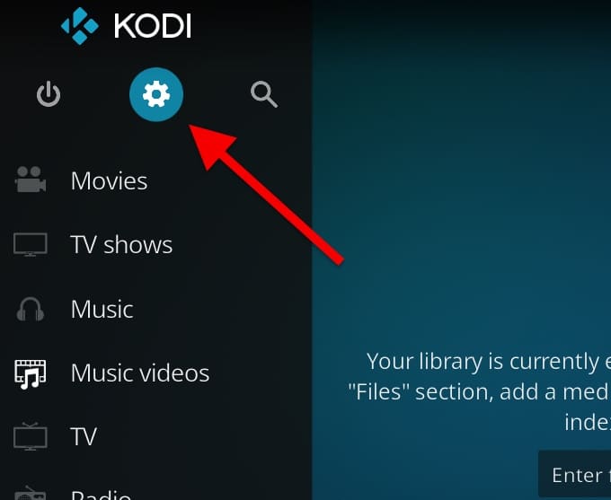 Kodi settings Guide to Kodi