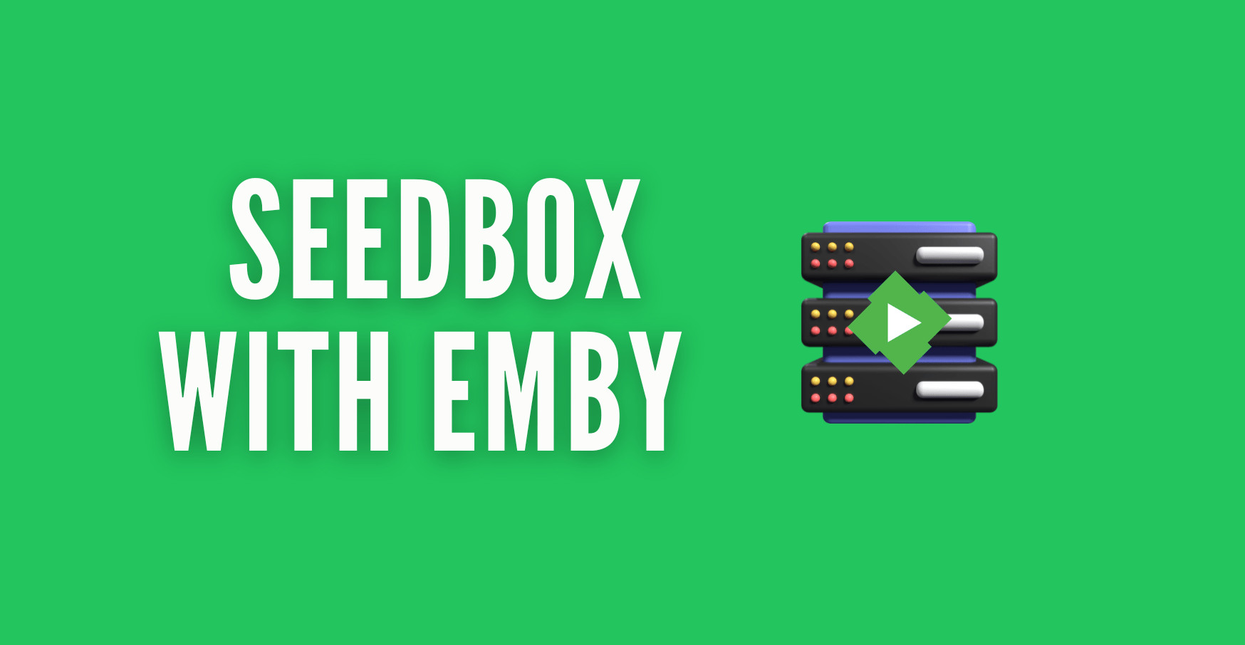 Seedbox with Emby