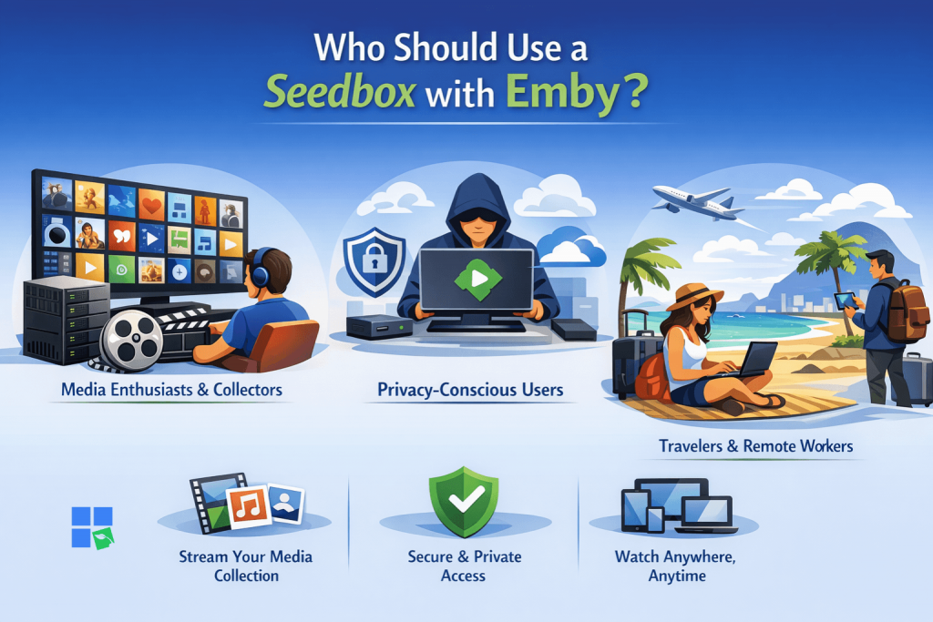 Who Should Use a Seedbox with Emby