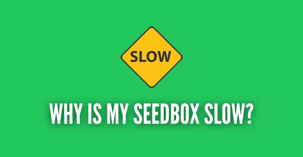 Why is my seedbox slow