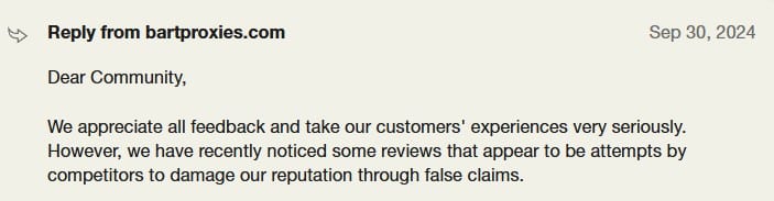 Bart Proxies doesn’t take negative criticism well.