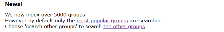 binsearch 5000 groups announcment