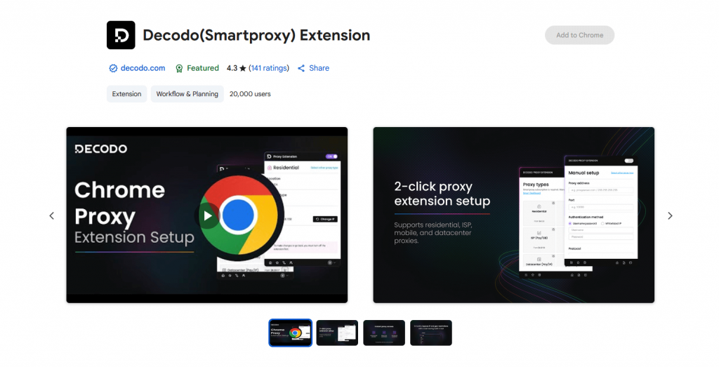 decodo smartproxy extension
