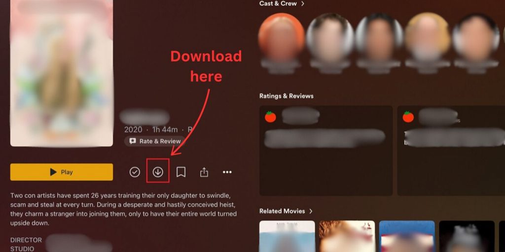 Plex allows media downloads from the server.