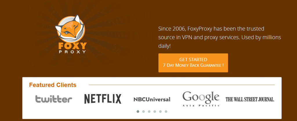foxyproxy homepage