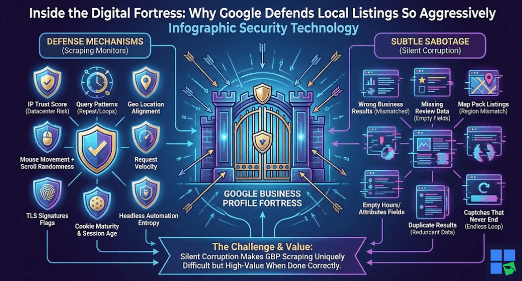 google local listings data