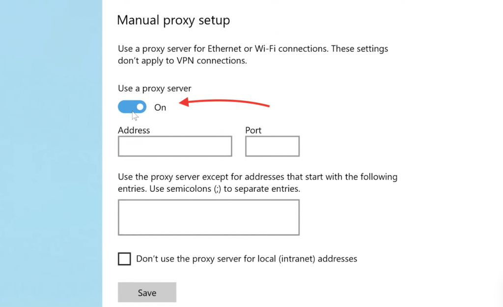 how to use residential proxies - Windows