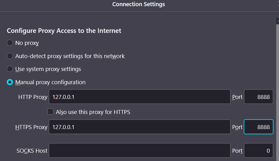 how to configure residential proxies - Firefox
