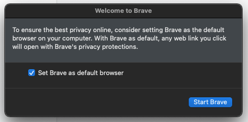 Welcome to Brave
