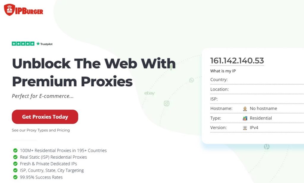 IPBurger Main page