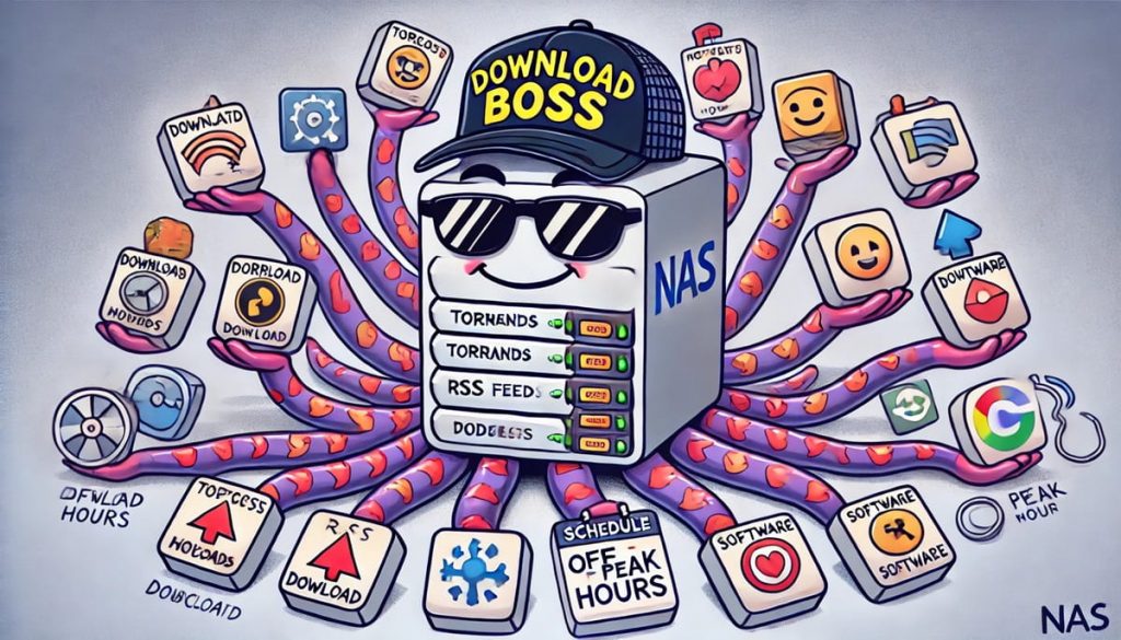 Turning your NAS into a dedicated download manager can significantly streamline your download management and organization.