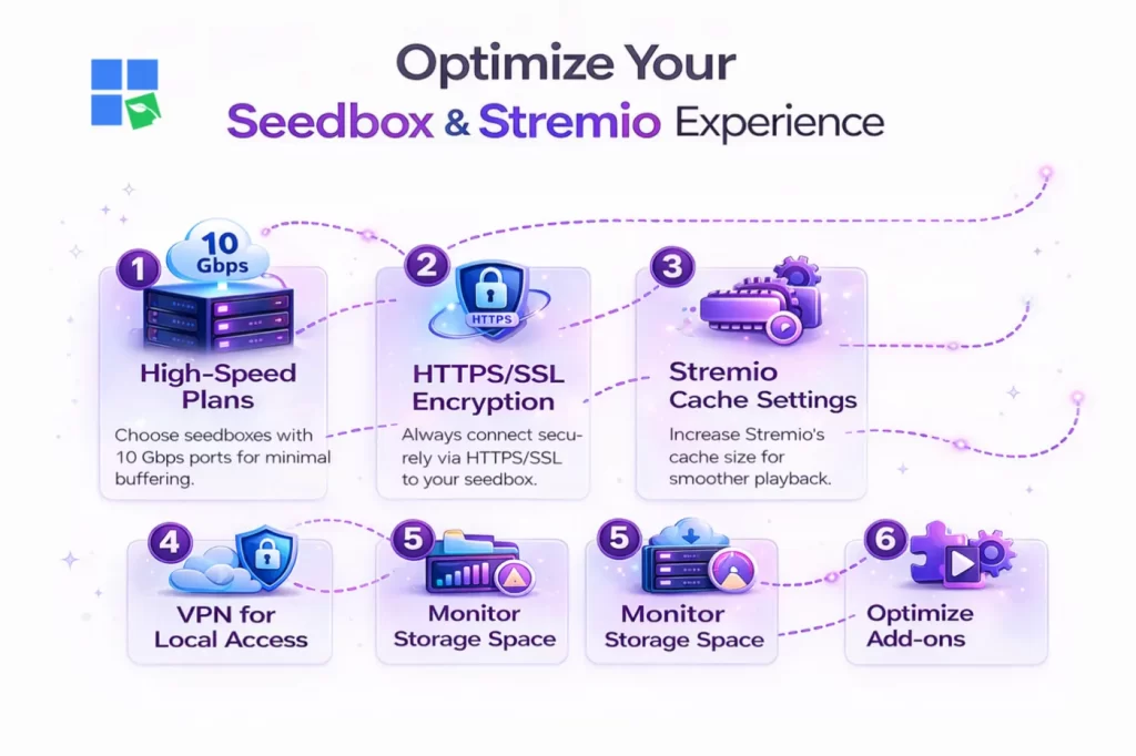 optimizing seedbox and stremio