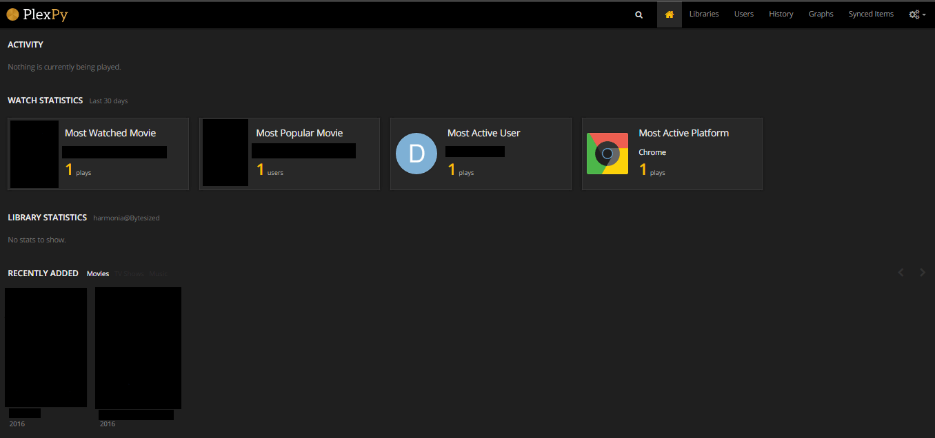 Introduction to Plexpy (now Tautulli): The best monitoring service for Plex