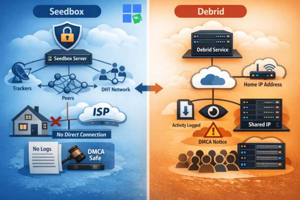 Privacy Seedbox vs Debrid