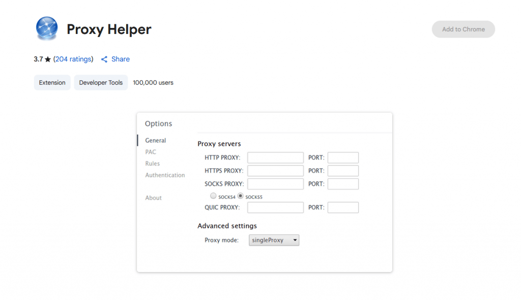 proxy helper