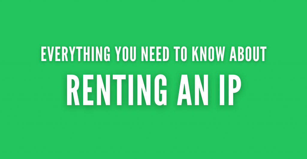 renting ip address