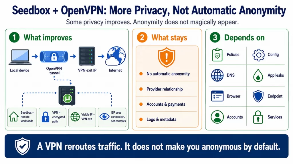 Is a Seedbox With OpenVPN More Private?