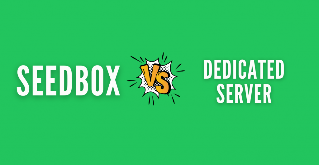 seedbox vs dedicated server