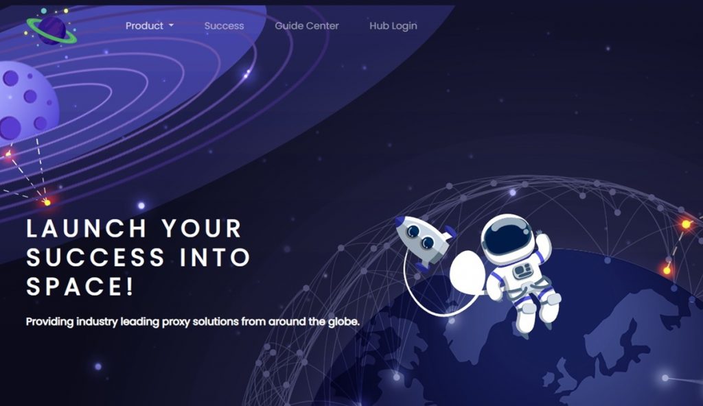Space Proxies main page