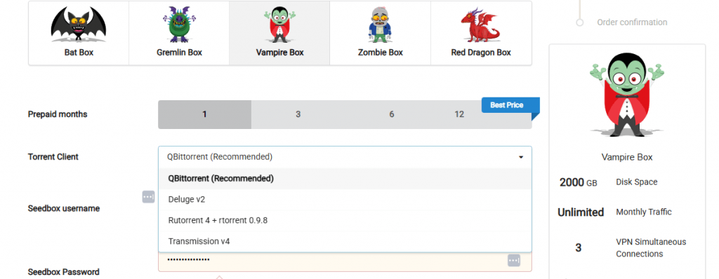 seedboxes.cc torrent clients