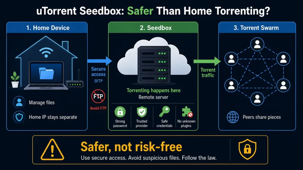 utorrent seedbox diagram