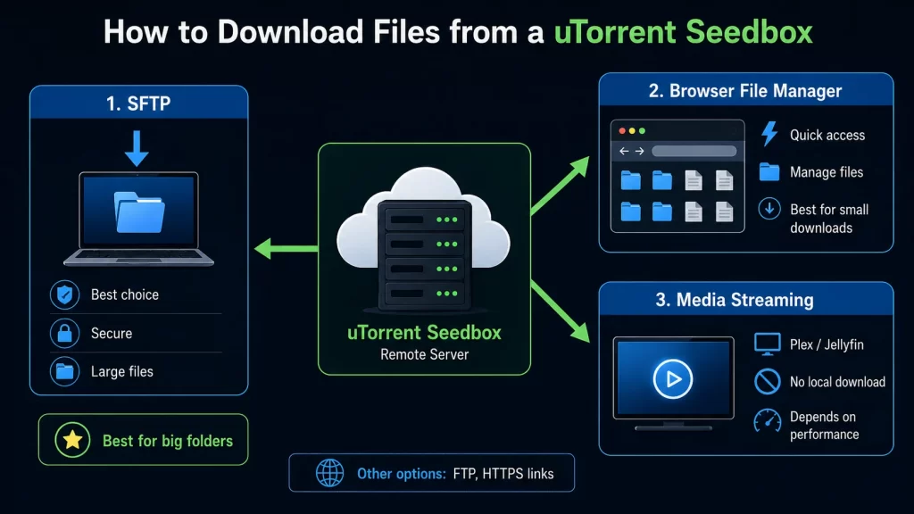 How to Download Files from a uTorrent Seedbox