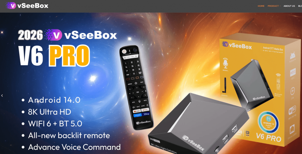 vseebox homerpage